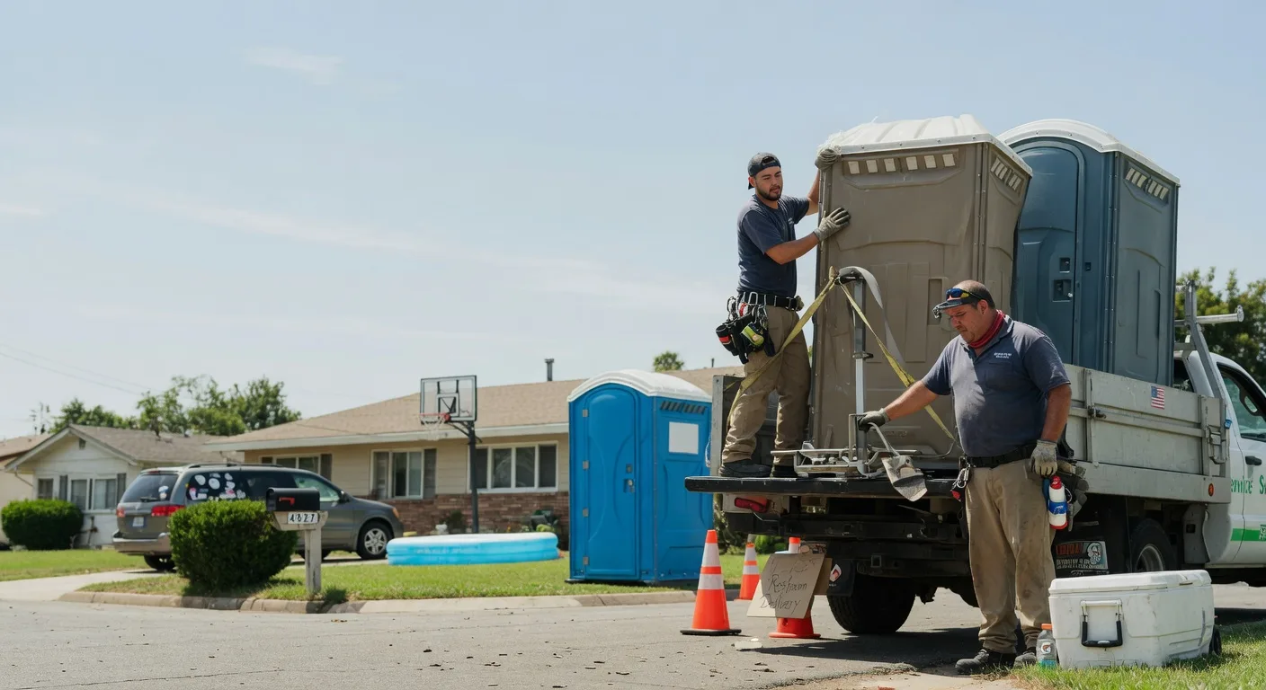Porta Potty Rental in Farmersville Station, NY near me